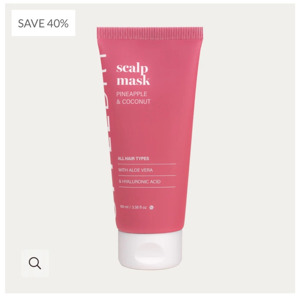Styledry Pink Scalp Mask with Aloe Vera and Hyaluronic Acid